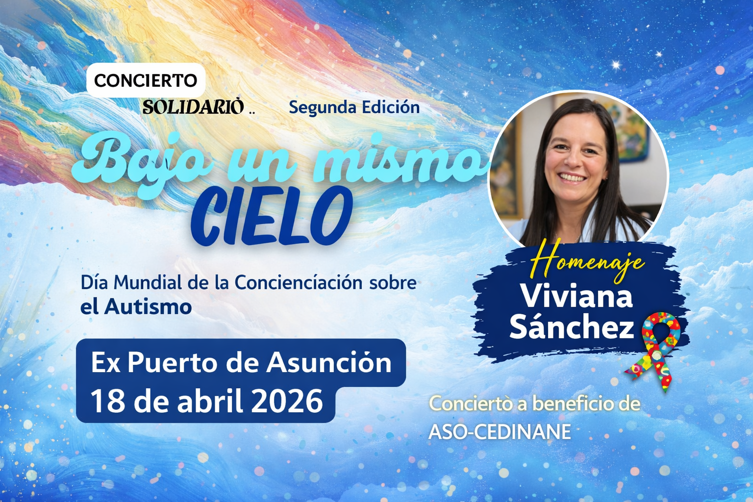 Concierto Solidario Bajo un Mismo Cielo - 18 de abril 2026